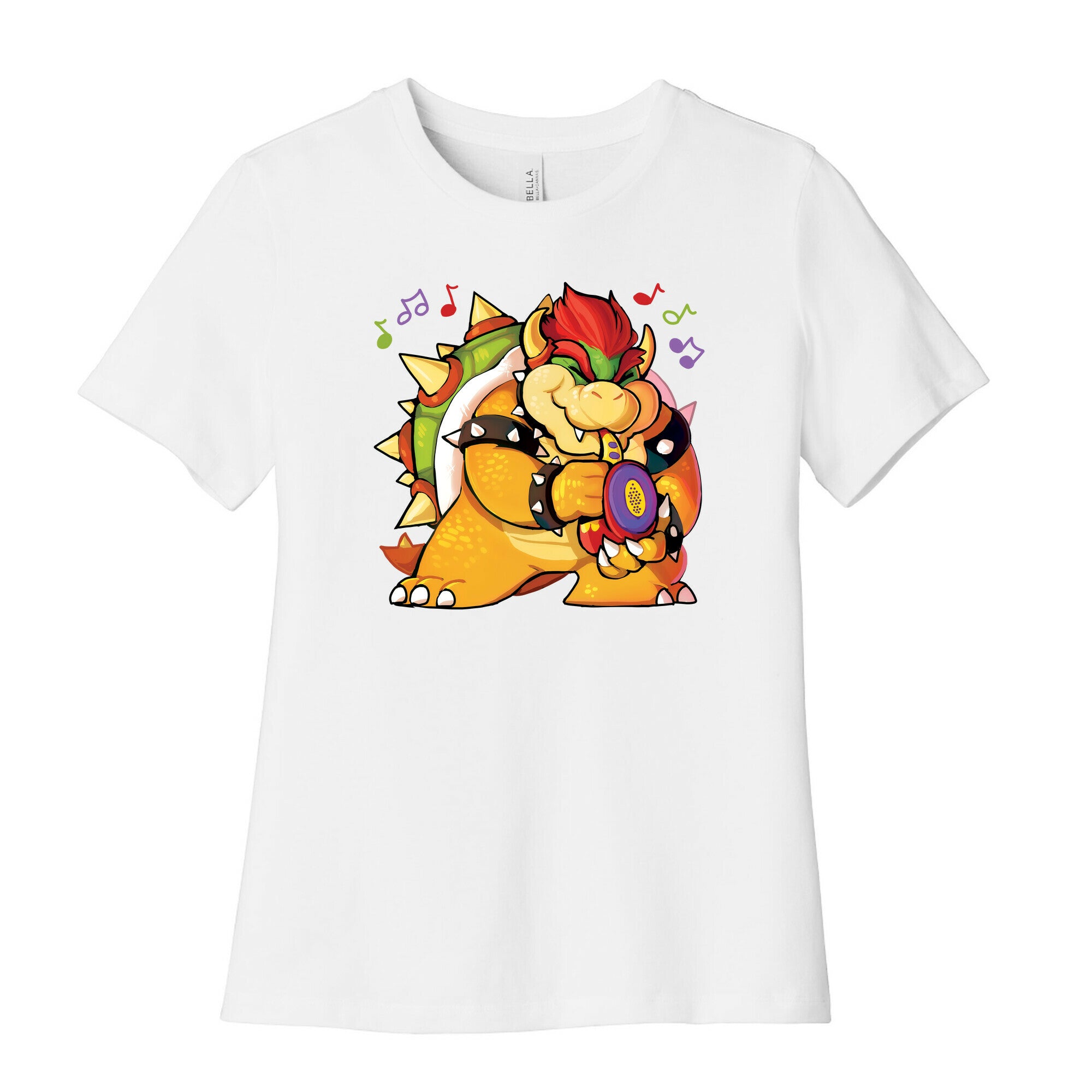 Sax-a-boom bowser Women's Cotton Tee